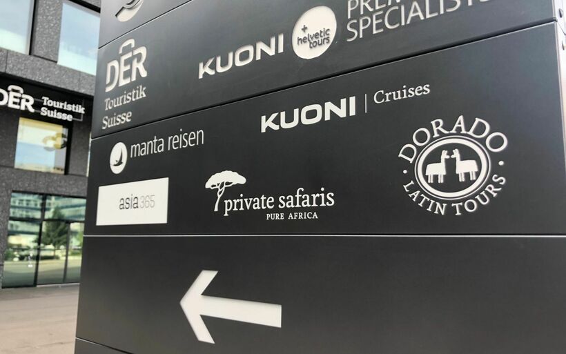 Kuoni Hauptsitz Eingang