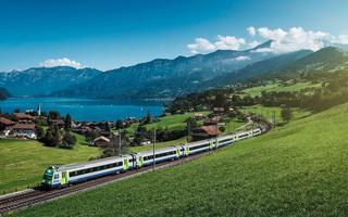 BLS Zug bei Spiez