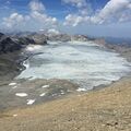 Der Schwund ist unübersehbar: Die Gletscher schmelzen, so auch der Plaine-Morte-Gletscher südlich des Wildstrubels auf dem Gebiet der Gemeinde Lenk.