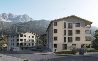 Gebäude mit Wohnungen in Savognin