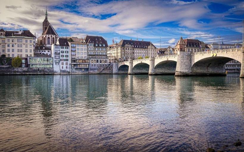 Basels Rheinbrücke