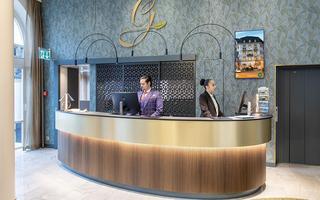 Rezeption Gaia Hotel Basel
