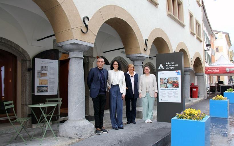 nouvelle auberge à Martigny