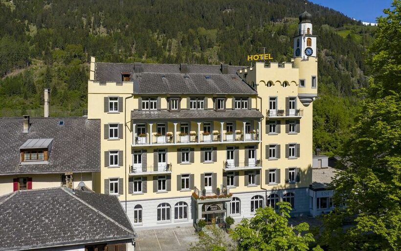 Das Hotel Fravi Aussenansicht