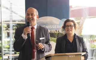 Frank-David Boizot et Fatima Hanich