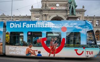 Tui Tram Aussenansicht