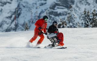 Barrierefreier Skisport
