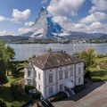 Fotomontage Matterhorn - Luzern