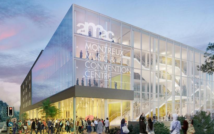 Visualisierung 2m2c Music & Convention Center Montreux
