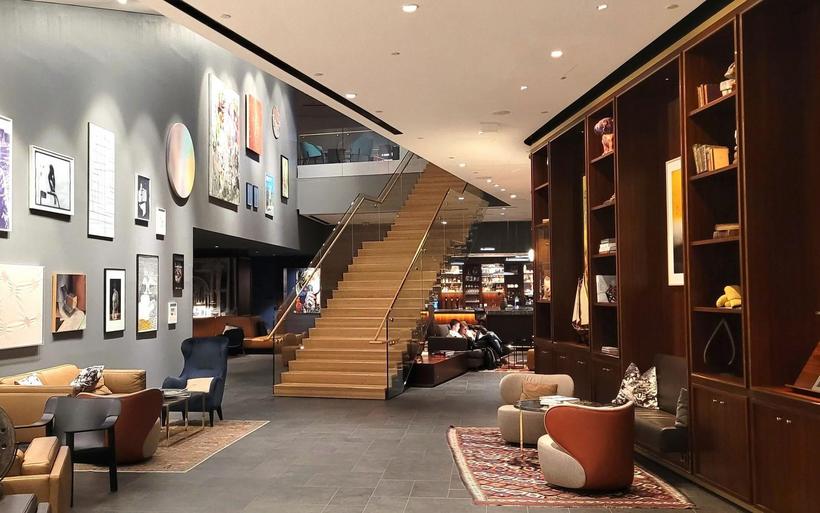  Lounge im «Andaz Vienna