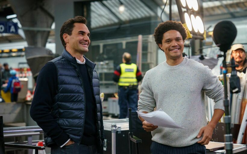 Roger Federer und Trevor Noah