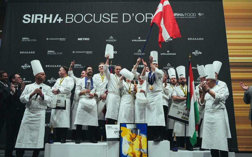 Podest am Bocuse d'Or