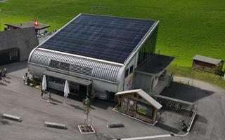Neue 60kWh Solaranlage auf der Talstation der Luftseilbahn
