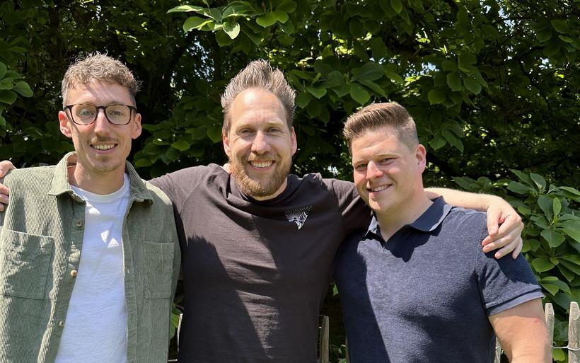  Pascal Ammann, Martin Gerber und Gianluca Di Sante