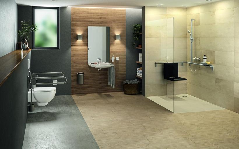 Barrierefreies Badezimmer
