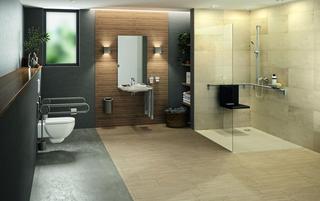 Barrierefreies Badezimmer