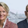 Räte Andrea Gmür-Schönenberger und Hannes Germann.