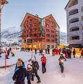 Piazza Gottardo Andermatt Reuss