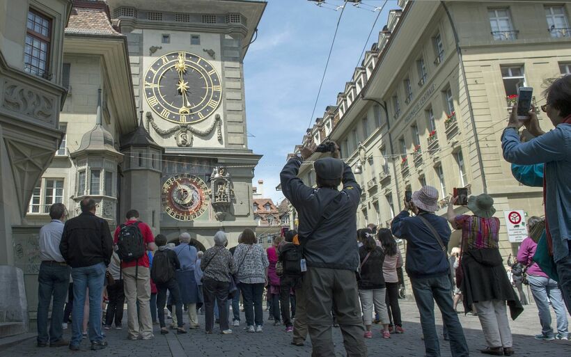 Der Zytglogge-Turm in Bern: US-Gäste besuchen oft nach einer Flusskreuzfahrt noch die Bundesstadt.