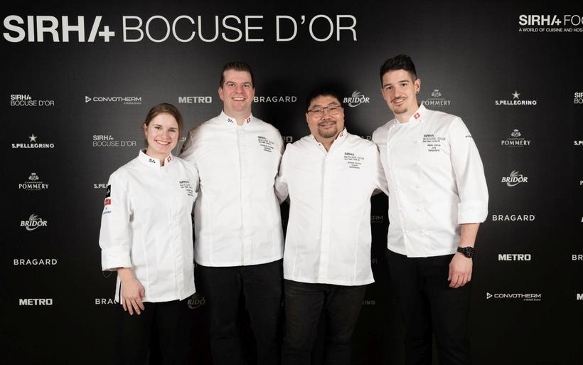 Team Schweiz um Chirstoph Hunziker