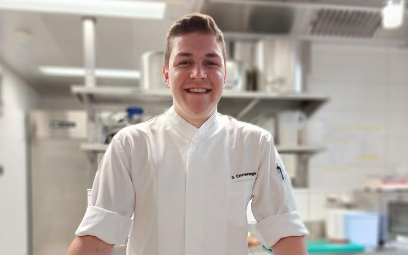 Der neue Küchenchef Silvan Emmenegger