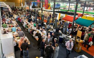 une vue du salon goûts et terroir