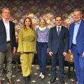 Hotelstars Union begrüsst Aserbaidschan als Vollmitglied (v.l.): Thomas Allemann, Schweiz, Gunay Saglam, Aserbaidschan, Maria Dinböck, Österreich, Rashad Aliyev, Aserbaidschan, und Markus Luthe, Deutschland.