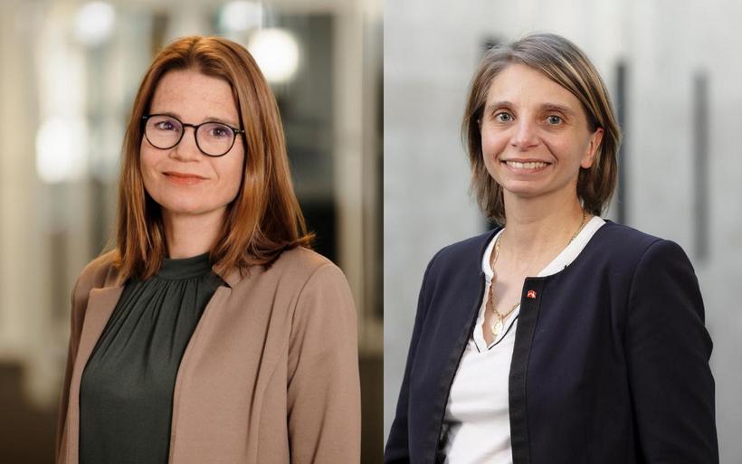 Nicole Brändle und Marie Forestier