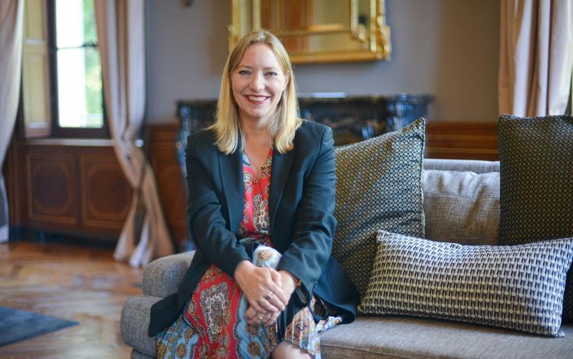 Sandra Lampée au Château de Montcaud