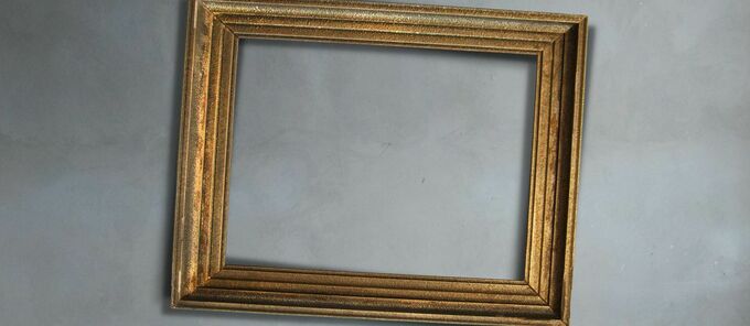 Leerer Bilderrahmen