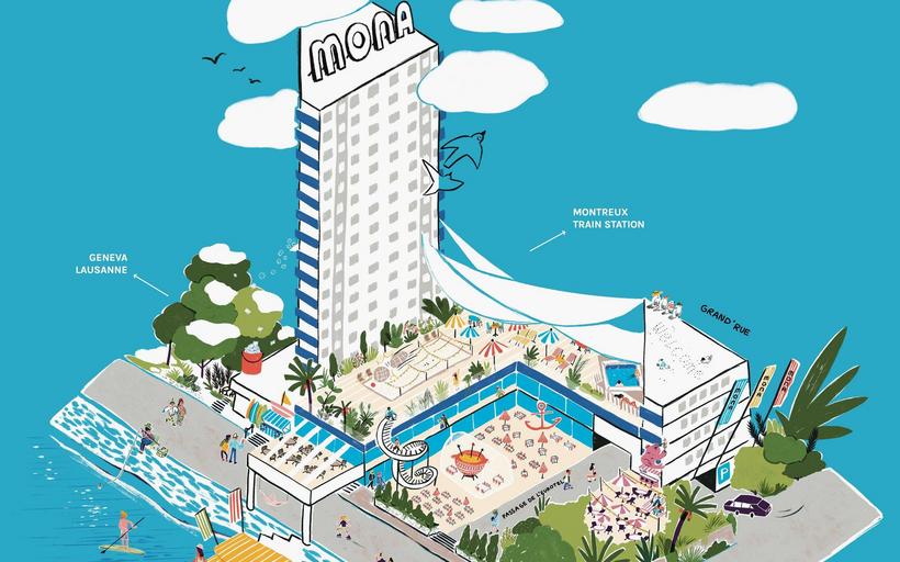 la nouvelle tour ludique Mona