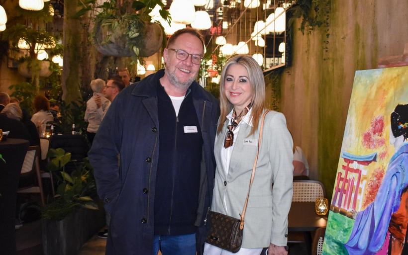 Roland Eng und Diana Foro