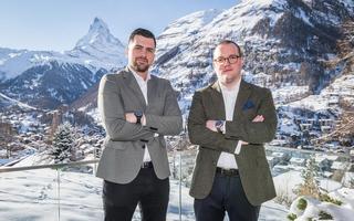 Das neue Führungsduo des Cervo Mountain Resort: Luc Zimmerli und Frédéric Meyer (v.l.)