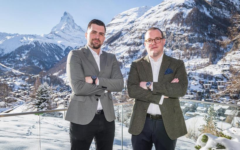 Das neue Führungsduo des Cervo Mountain Resort: Luc Zimmerli und Frédéric Meyer (v.l.)