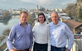 Sven Briseid, Bettina Gloor und Andreas Kuchen (von links nach rechts) 