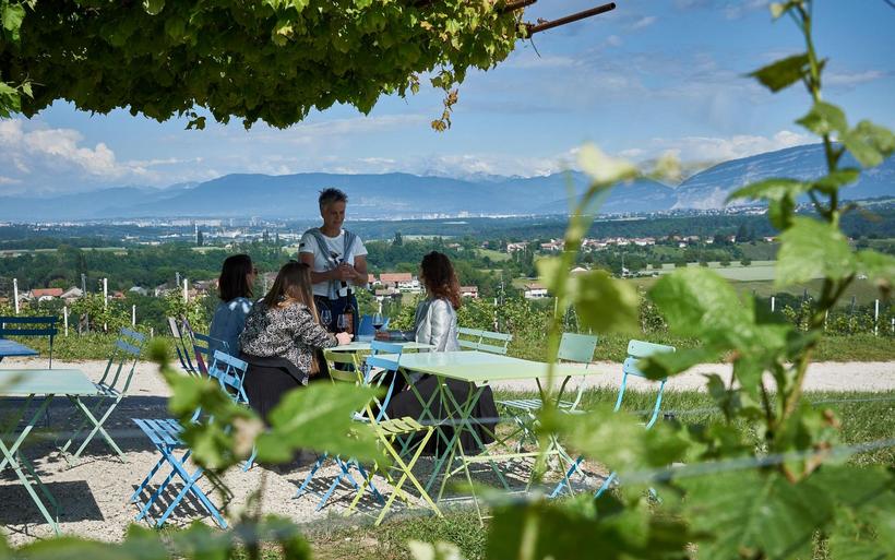 Les restaurants servent du vin suisses