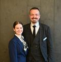 Cindy Schoch und Benjamin Zerbe von der Hotelfachschule Zürich (HFZ) 