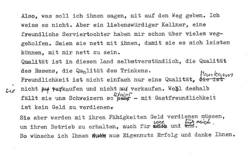 Auszüge Manuskript Diplomrede Peter Bichsel