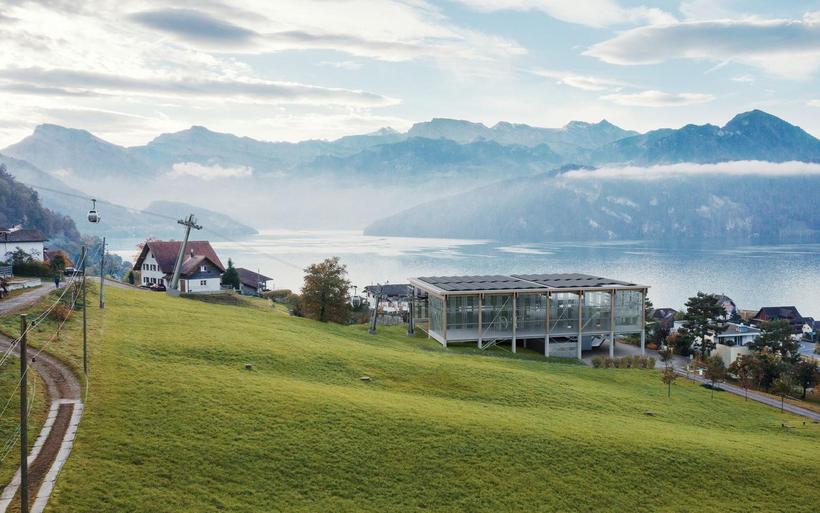 Talstation Gondelbahn Weggis