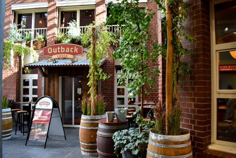 Aussenansicht Outback Lodge