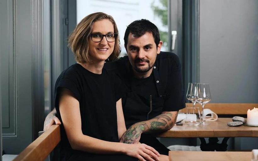 Nadine Baumgartner und Oscar de Matos