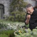 Martin Göschel, Executive Chef im «The Alpina Gstaad», lässt sich von Garten, Wald und Wiese inspirieren.