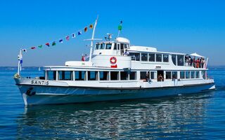 Die MS Säntis auf der See