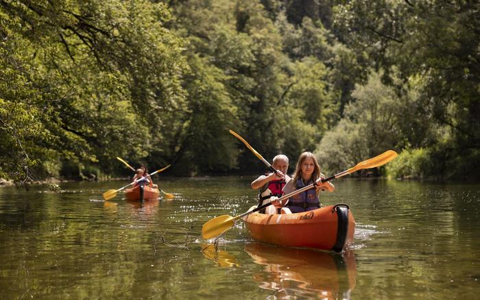 canoë sur le doubs