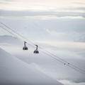 Gondelbahn im Winter