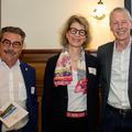 Wahl des Vorstandes v.l.n.R. Roland Gasche, Nicoletta Müller, Christoph Rohn