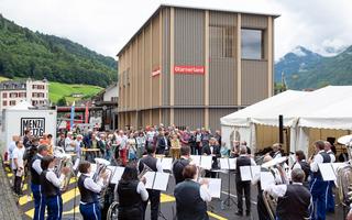 Einweihung Tourismusdrehscheibe