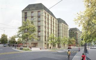 Visualisierung Zleep Hotel Luzern