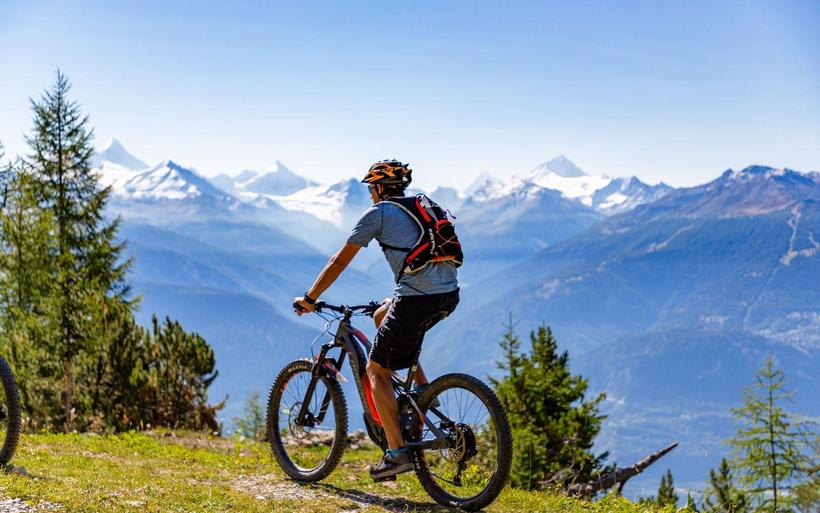 VTT sur les sommets de Crans-Montana
