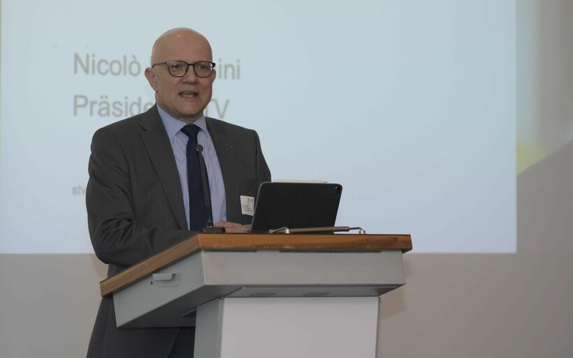 STV-Präsident Nicolo Paganini